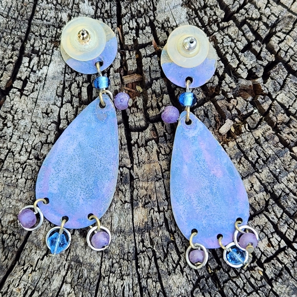 Boho Dangle Earrings - Picture 2 of 3